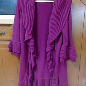 Grace Elements cardigan sz MED